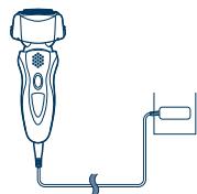 PANASONIC ES8109 - Charging with the self-cleaning recharger - 2