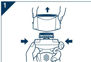 PANASONIC ES8109 - Substituição das lâminas interiores - 1