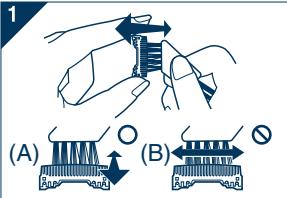 PANASONIC ES8109 - Nettoyage avec la brosse - 1