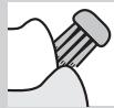 PANASONIC EW-DS11 - Limite entre la surface des dents ou les dents et les gencives - 1