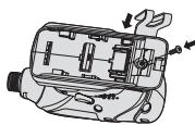 PANASONIC EY-7546 - Pour changer le côté d'installation du crochet de ceinture - 2