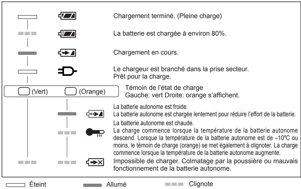 PANASONIC EY7550 - INDICATION DU VOYANT - 1