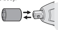 PANASONIC EY7550 - Attaching or Removing Socket - 1