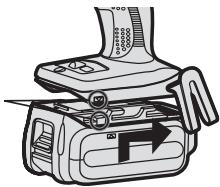 PANASONIC EY7550 - Colocación y extracción de la batería - 1