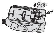 PANASONIC EY7550 - Ändern der Befestigungs- seite des Riemenhakens - 2