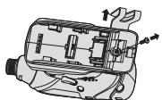 PANASONIC EY7550 - Ändern der Befestigungs- seite des Riemenhakens - 1
