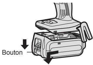PANASONIC EY7550 - Pour retirer la batterie autonome: - 1