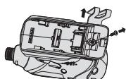 PANASONIC EY7551 - Modifica del lato del gancio da cintura - 1