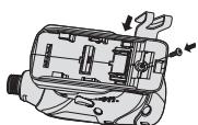 PANASONIC EY7551 - Modifica del lato del gancio da cintura - 2