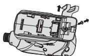 PANASONIC EY7551 - Ändern der Befestigungsseite des Riemenhakens - 1