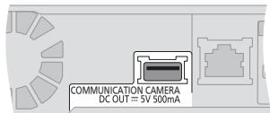 COMMUNICATION CAMERA DC OUT = 5V 500mA