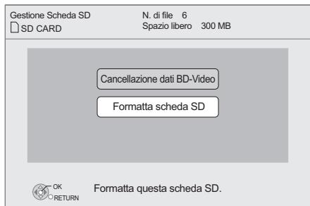 PANASONIC SC-BTT362EG - Cancellare dati/Formattare schede SD - 1