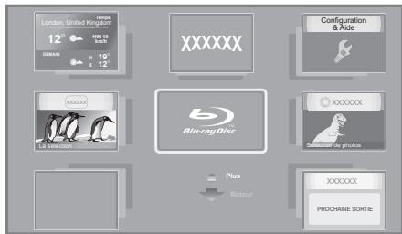 PANASONIC SC-BTT362EG - Appuyez sur [,,, ] pour sélectionner l'option puis appuyez sur [OK]. - 1