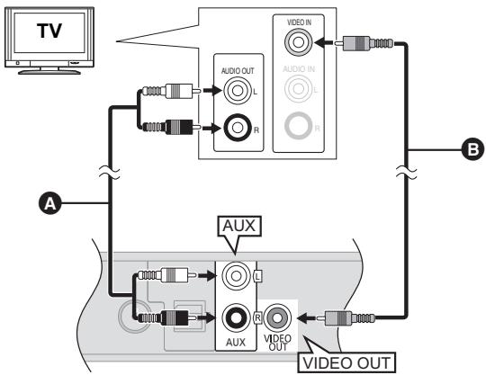 PANASONIC SC-BTT362EG - Collegamento per ottener la qualità video e audio standard - 1