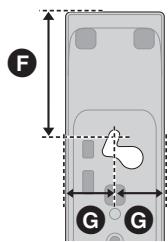 PANASONIC SC-HTB15EG - Inserire una vite (non in dotazione) all'interno del muro. - 2