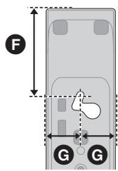 PANASONIC SC-HTB15EG - Schrauben Sie eine Schraube (nicht im Lieferumfang enthalten) in die Wand. - 2