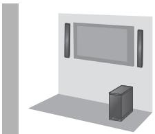 PANASONIC SC-HTB15EG - Setzen Sie den Lautsprecher mit dem Loch sicher in die Schraube ein. - 4