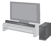PANASONIC SC-HTB15EG - Zamocuj podstawki. - 2