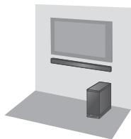 PANASONIC SC-HTB15EG - Pour placer les enceintes sur un mur - 2