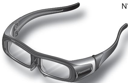 PANASONIC TY-EW3D2LE - Mode d'emploi lunettes 3D - 1