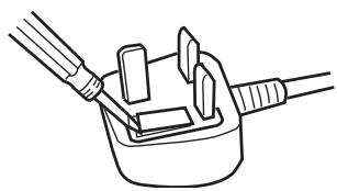 PANASONIC UB-5338C - Procédure de remplacement du fusible: - 1