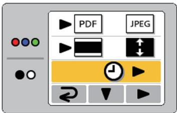PANASONIC UB-5838C - Réglage de la date actuelle - 2