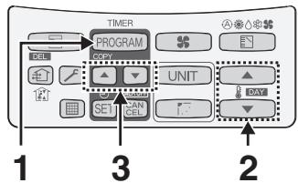 TIMER PROGRAM SET CAPCER UNIT 1 2 3