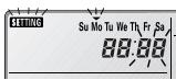 SETTING Su Mo Tu We Th Fr Sa 88:88