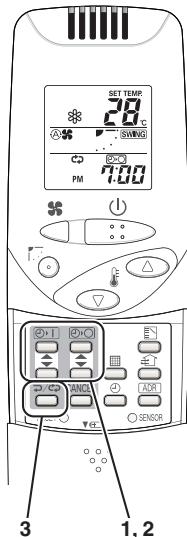 PANASONIC CZ-RWSU2 - Utilisation du minuteur - 1