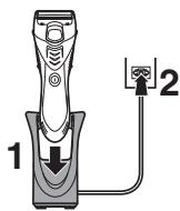 PANASONIC ER-GK40 - Carga de la afeitadora - 1