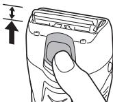 PANASONIC ER-GK40 - Using the pop-up trimmer - 1