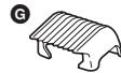 PANASONIC ER-GK40 - Identification des pièces - 6