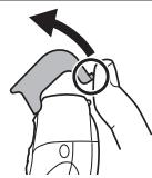 PANASONIC ER-GK40 - Removing the comb attachments - 2