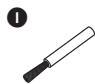 PANASONIC ER-GK40 - Parts identification - 7