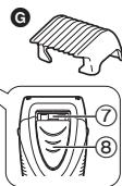 PANASONIC ER-GK40 - Identificacao das peças - 6