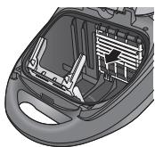 PANASONIC MC-CG710 - Austauschen des Motorschutzfilters - 1