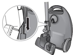 PANASONIC MC-CG710 - Position de rangement - 1