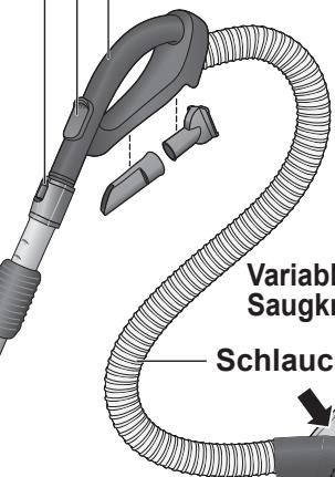 Variable Saugkr Schlauc