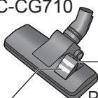 PANASONIC MC-CG710 - Große Bürste - 1