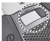 PANASONIC MC-CG712 - Stellen Sie die Saugkraft durch Drehen der variablen Saugkraftkontrolle ein. - 1