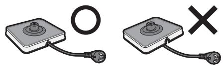 PANASONIC NC-ZK1 - Instellen van de lenghte van het netsnoer - 2