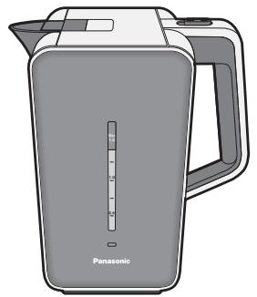 PANASONIC NC-ZK1 - Retire el hervidor de la base de encendido y vierta el agua. - 1