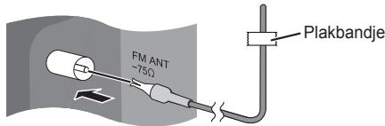 PANASONIC SC-HC17EG - Sluit de FM-binnenantenne aan. - 1