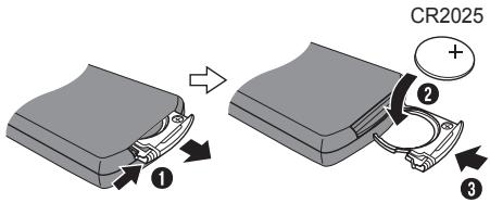 PANASONIC SC-HC17EG - Vervang de batterij - 1