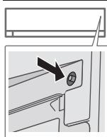PANASONIC CS-RE9PKE - Botão automático OFF/ON (Desligar/Ligar) - 1
