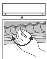 PANASONIC CU-UE9PKE - Paraaabstara direcçãodo fluxo de ar horizontal - 1