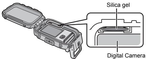 PANASONIC DMWMCFT5PP - Insert the silica gel (supplied). - 1