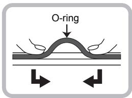 PANASONIC DMWMCFT5PP - Allentare l'O-ring con le dita per rimuoverlo. - 2