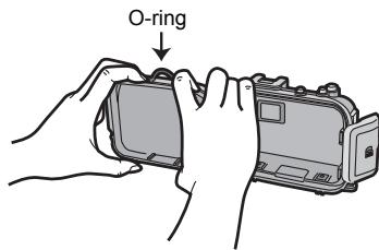 PANASONIC DMWMCFT5PP - Loosen the O-ring with your fingers to remove it. - 1