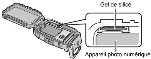 PANASONIC DMWMCFT5PP - Insérez le gel de silice (fourni). - 1
